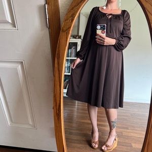 1970s 
Young reflections
fits medium
Chocolate brown